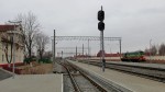 станция Буда-Кошелёвская: Вид с первой платформы в сторону Жлобина