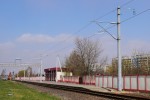 о.п. Гомель-Нечетный: Вид в сторону станции Светоч