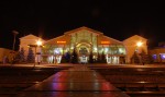 станция Жлобин: Вокзал ночью