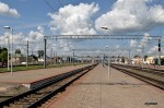 станция Жлобин: Вид со стороны Калинкович/Гомеля