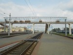 станция Жлобин: Пешеходный мост