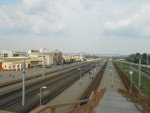 станция Жлобин: Вид станции с пешеходного моста