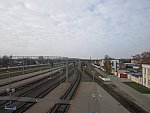 станция Жлобин: Вид в сторону Бобруйска