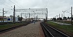 станция Жлобин: Вид платформ в сторону Гомеля