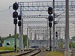 Старые выходные светофоры Ч73, Ч74 и новые маршрутные светофоры ЧМ73, ЧМ74