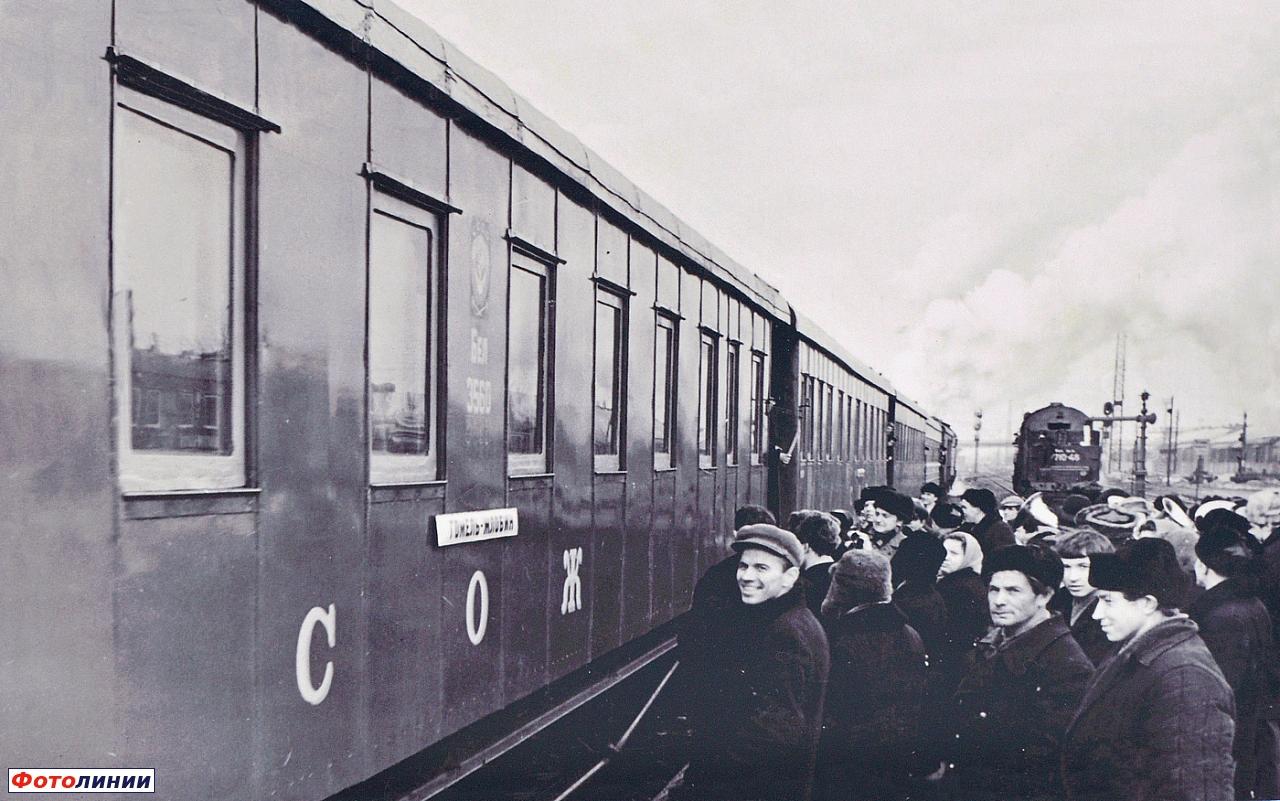 Пассажирский поезд Гомель - Жлобин