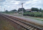 станция Кочубей: Вид в сторону ст. Артезиан