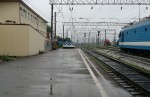 станция Сальск: Вид в сторону ст. Шаблиевская, слева-багажное отделение