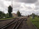станция Йонишкис: Вид на станцию из северной горловины
