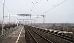 о.п. Мартыново: Вид с платформы в сторону Таганрога