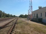 станция Зокняй: Вид в сторону Шиленай