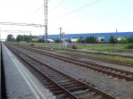 станция Владикавказ: Вид со второй платформы в сторону Беслана