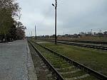 станция Ахтари: Вид в сторону станции Тимашевской
