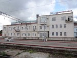 станция Новороссийск: Здание станции (предположительно пост ЭЦ)