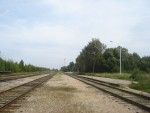 станция Алитус: Вид в сторону бывшей станции