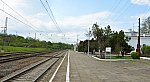 станция Тверская: Вид с платформы в сторону Туапсе