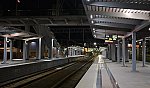 станция Адлер: Вид с платформы в сторону Туапсе