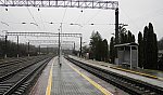 станция Чинары: Вид с платформы в сторону Краснодара