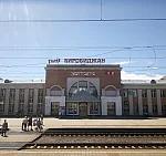 станция Биробиджан I: Здание вокзала, вид с платформ