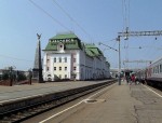 станция Хабаровск I: Вокзал с восточного торца