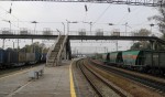 станция Амур: Вид с платформы в сторону Биробиджана