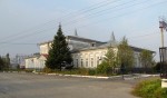 станция Кругликово: Станционное здание, вид из посёлка