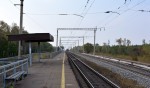 о.п. 8571 км: Вид с платформы в сторону Вяземской