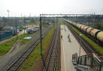 станция Надеждинская: Вид платформы в сторону ст. Амурский Залив