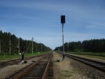 станция Валькининкай: Светофоры L1 и L3 в северной горловине