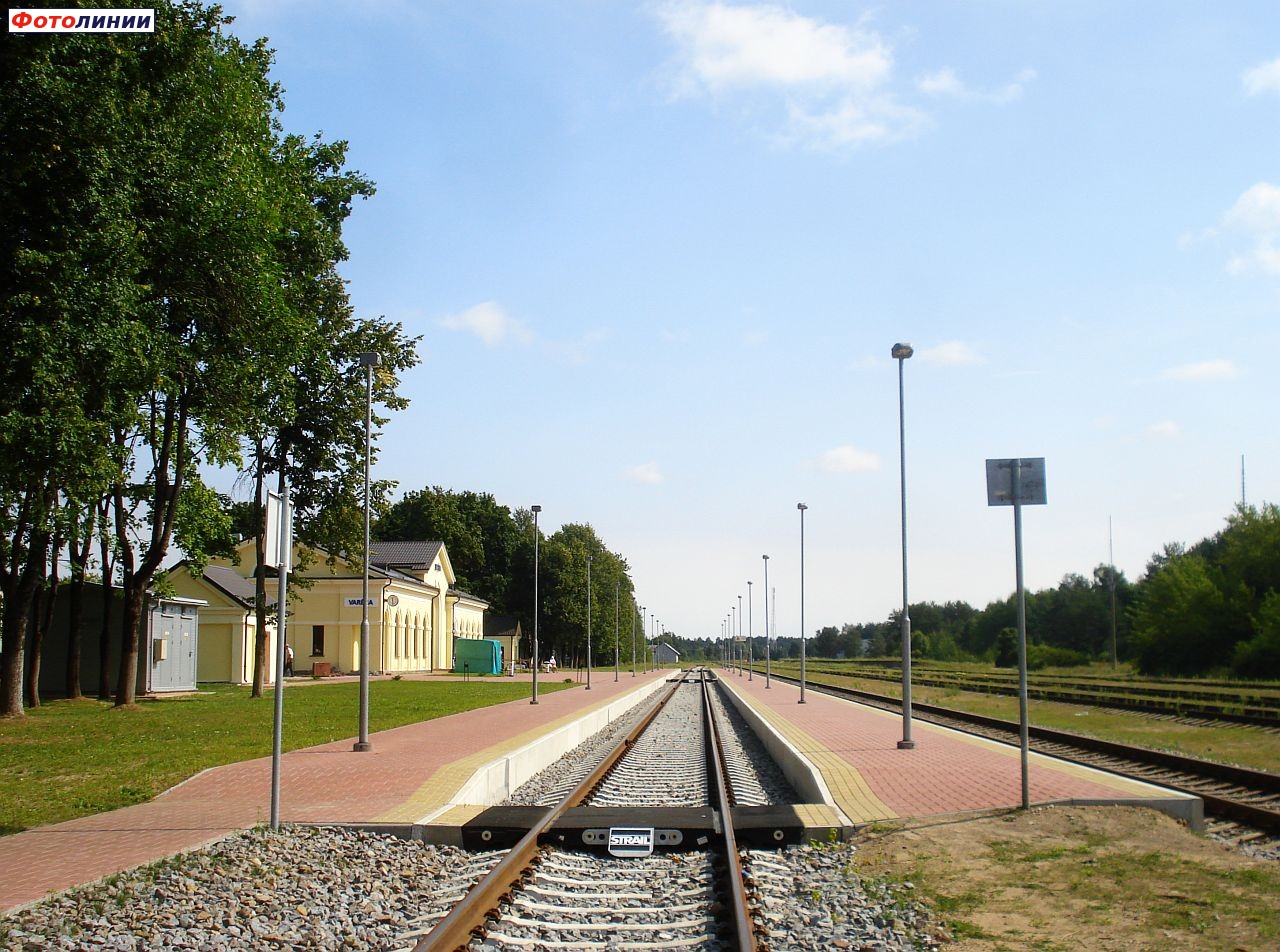 Вид на станцию со стороны Марцинкониса