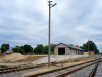 станция Варена: Реконструируемые пакгауз и рампа