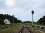 станция Варена: Светофор N2 в горловине Марцинконского направления