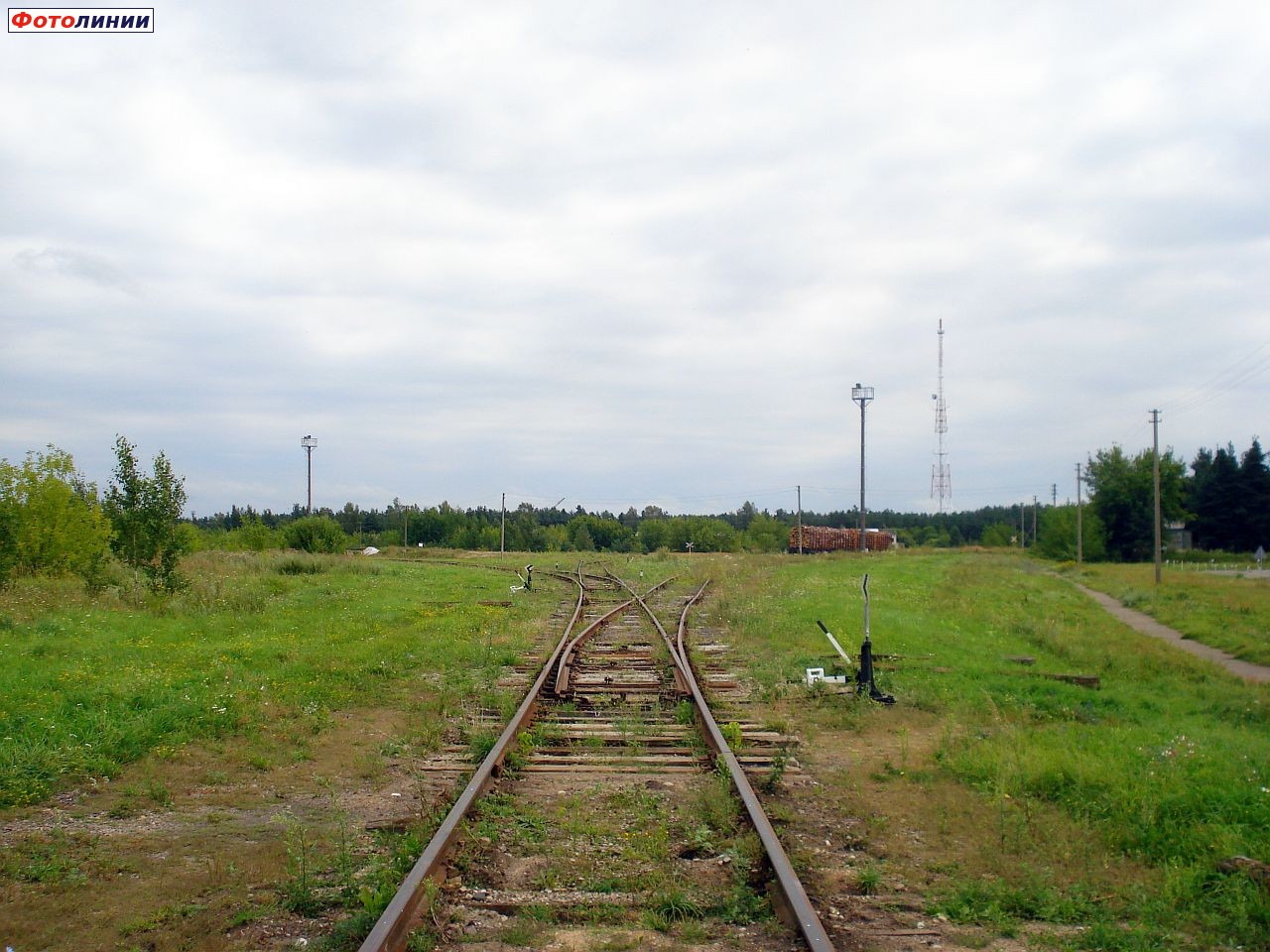 Погрузочная площадка на Алитусской линии