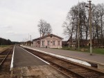 станция Марцинконис: Общий вид станции в сторону Варены