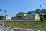 станция Угловая: Пассажирское здание и пост ЭЦ