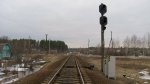 станция Лисички: Входной светофор НЧ (со стороны Чернигова)