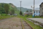 станция Невельск: Пути и платформа