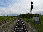 станция Вахрушев-Сахалинский: Входной светофор Н со стороны Арсентьевки