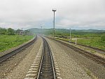 станция Пугачево-Сахалинское: Вид в сторону Поронайска