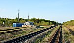станция Марково-Сахалинское: Вид в сторону Южно-Сахалинска