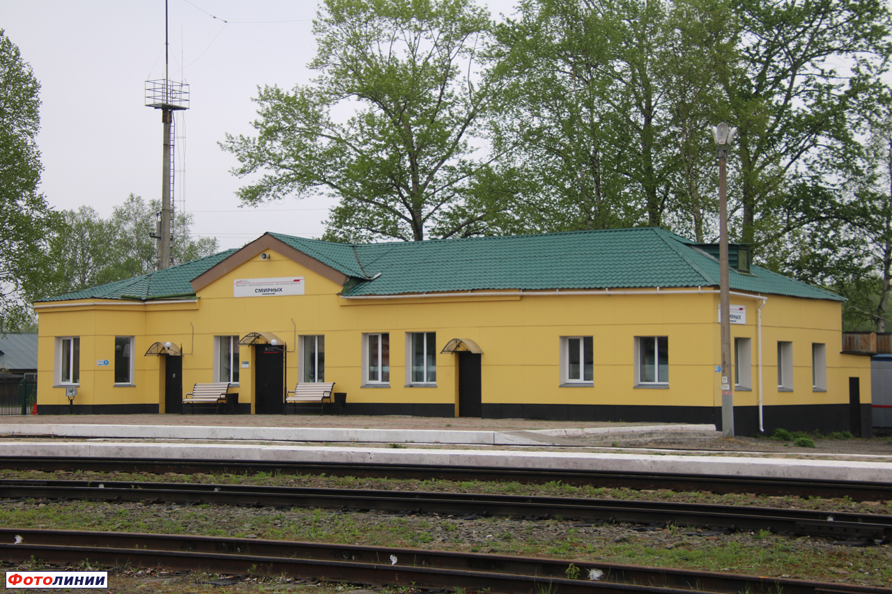 Прогноз смирных. Смирных (станция). Пгт Смирных Сахалинской области. Победино станция. Смирных-Сахалинский — станция Сахалинская обл.