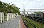 станция Мыс-Чуркин: Вид с платформы в сторону тупика