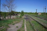 станция Богуслав: Вид с платформы в сторону Мироновки