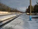 станция Горностаевка: Вид в сторону Гомеля