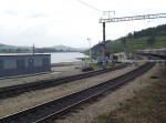 станция Петровский Завод: Вид с северной горловины в нечётном направлении