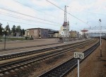 станция Петровский Завод: Вокзал, вид в чётном направлении