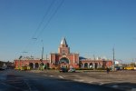 станция Чернигов: Вокзал. Вид со стороны города