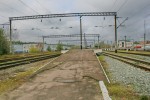 станция Славутич: Вид в сторону Овруча