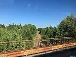станция Янов: Вид с моста в сторону Семиход