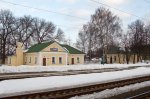 станция Виревка: Пассажирское здание и пост ЭЦ